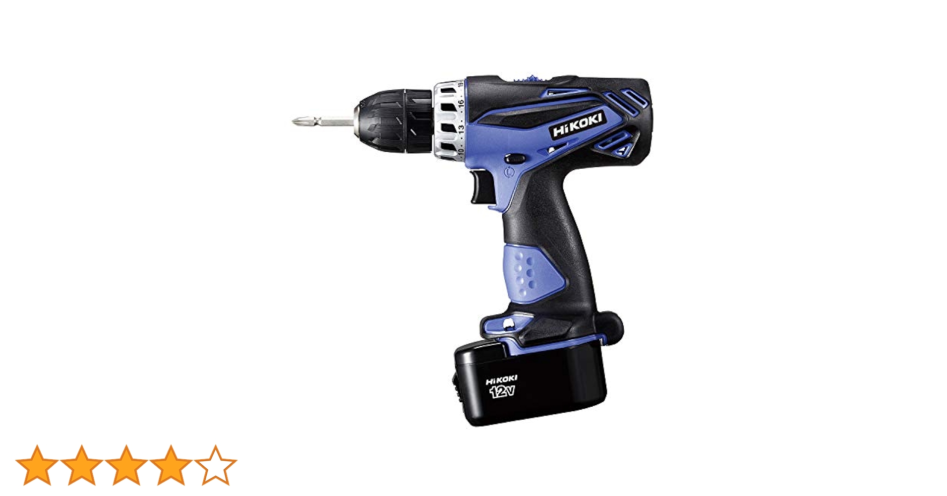 実働！HITACHI日立ドリルセット　12DVD 12DC3 DW12SA 椎茸ドリル 1台 HiKOKI(旧:日立工機) 【通販モノタロウ】